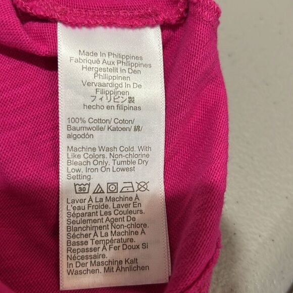 J. Crew Factory BY943 Fuchsia Girlfriend Tank top NWOT size small - Picture 7 of 8